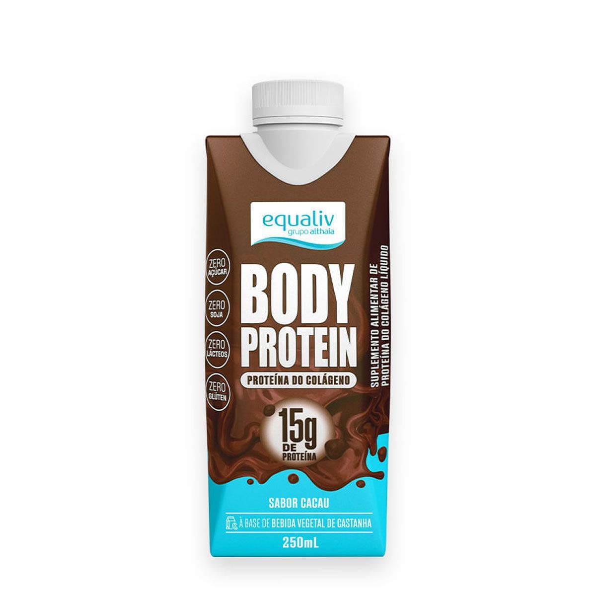 Body Protein - 250ml Cacau - Equaliv