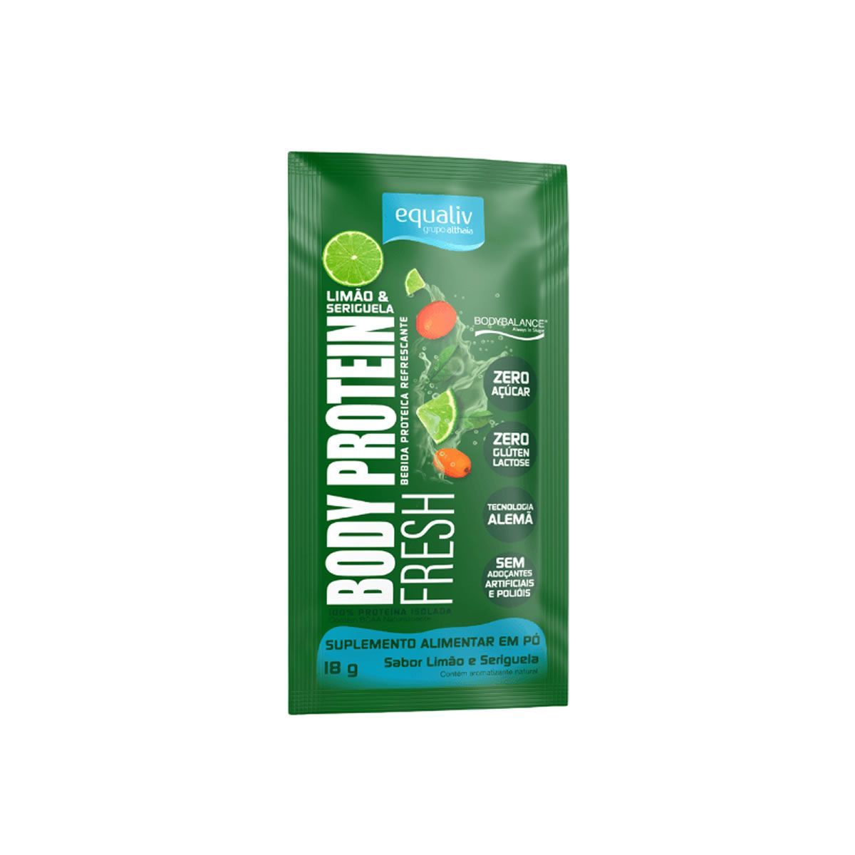 Body Protein Fresh - 1 Sach� 18g Lim�o e Seriguela - Equaliv