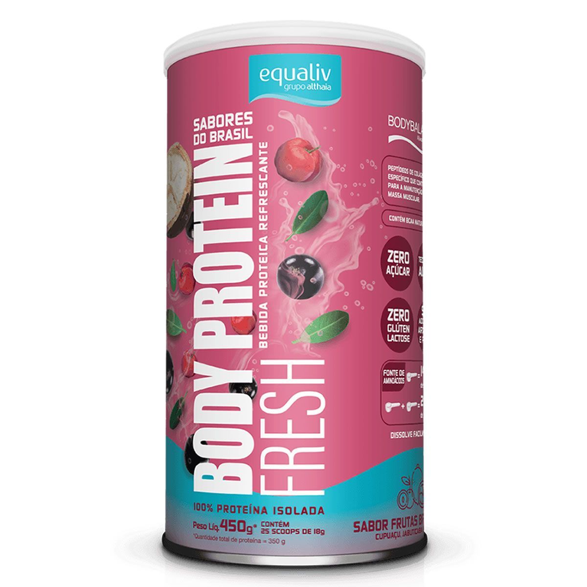Body Protein Fresh - 450g Frutas Brasileiras - Equaliv
