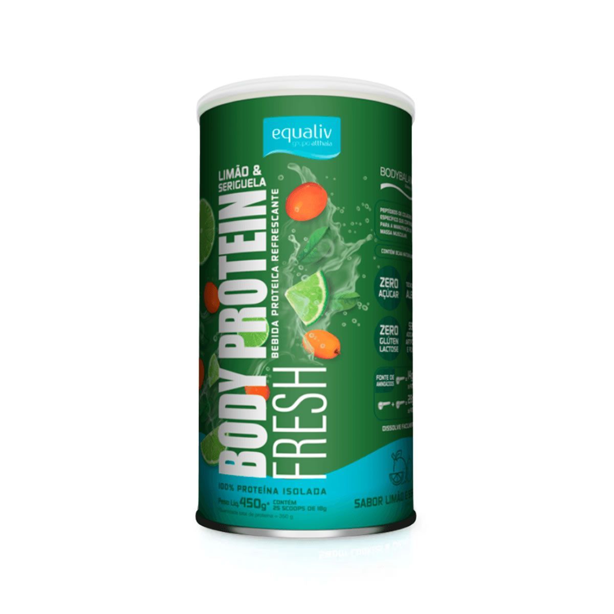 Body Protein Fresh - 450g Lim�o e Seriguela - Equaliv