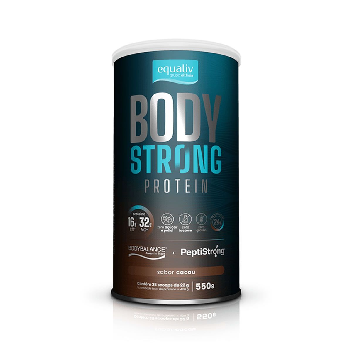 Body Strong Protein - 550g Cacau - Equaliv