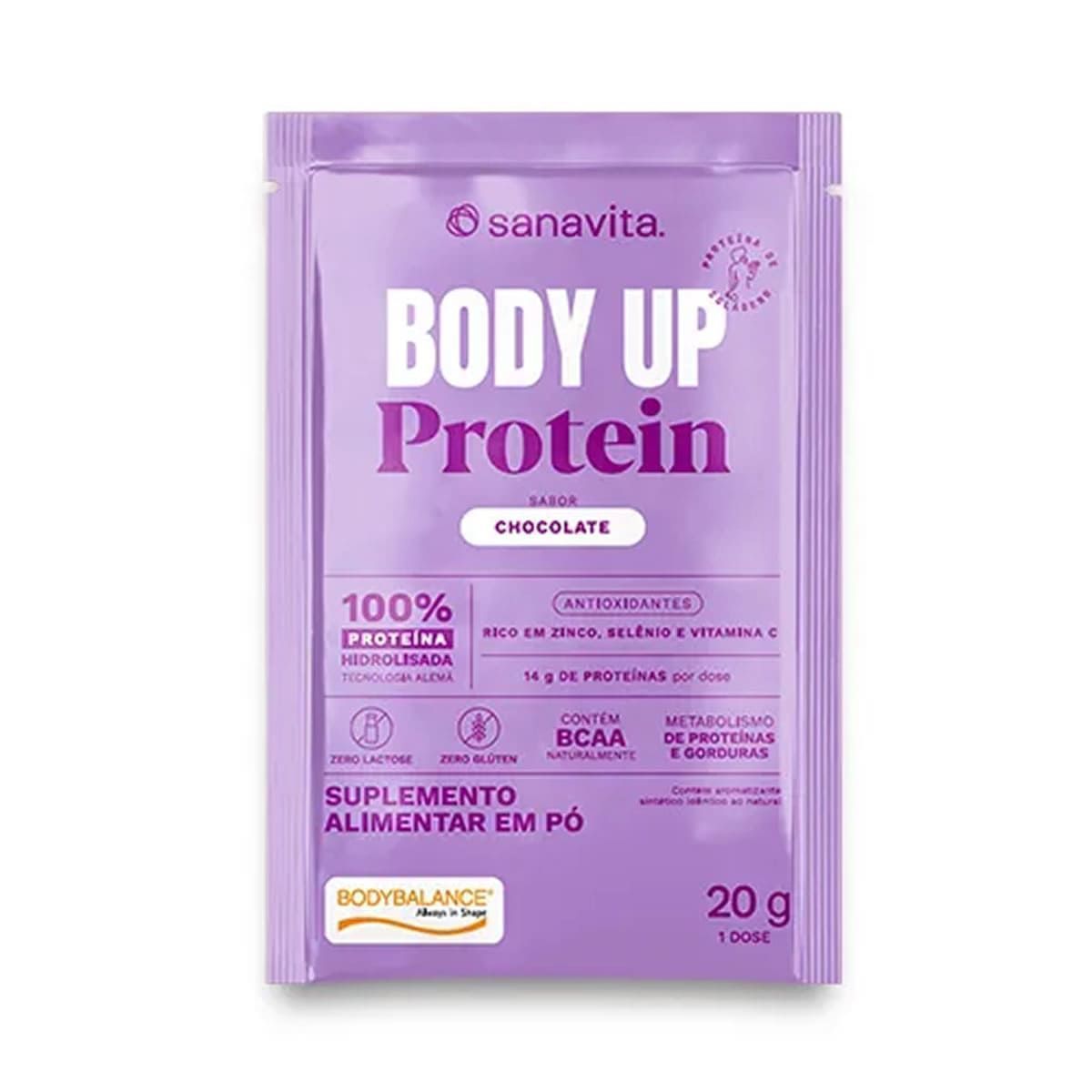 Body Up Protein - 1 Sach� 20g Chocolate - Sanavita*** Data Venc. 17/10/2025