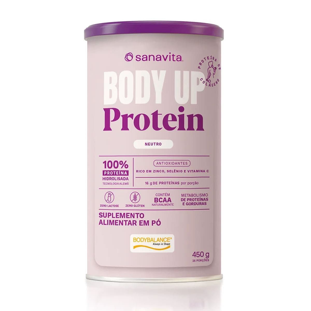 Body up Protein - 450g Neutro - Sanavita