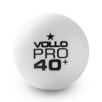 Bola T�nis de Mesa 1 Estrela - 6 Unidades Branca - Vollo Sports