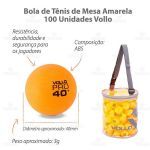Bola T�nis de Mesa - 100 Unidades - Vollo Sports