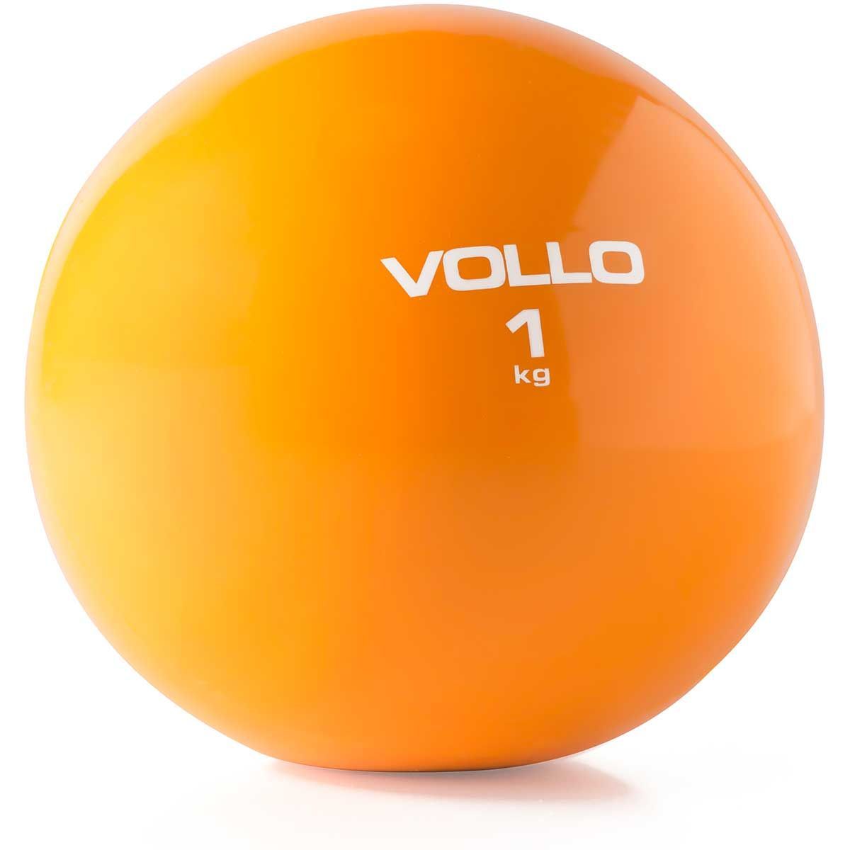 Bola Tonificadora - 1000g Laranja - Vollo Sports