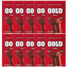 Bold Whey - 10 Sach�s 30g Chocolate ao Leite - Bold