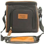Bolsa T�rmica Premium - Marrom e Preto - Equaliv