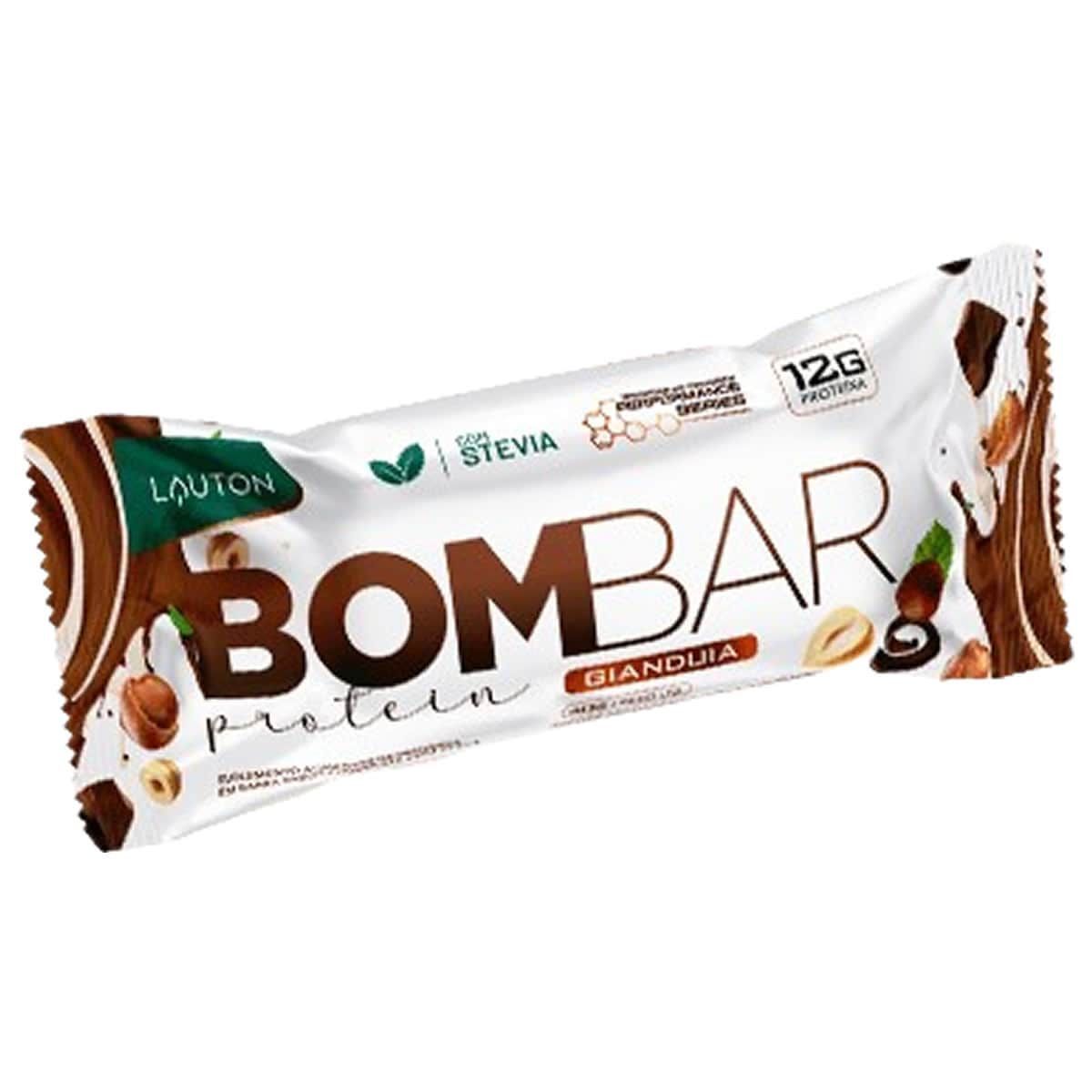 Bombar Protein - 1 Unidade 40g Gianduia - Lauton Nutrition*** Data Venc. 10/06/2025
