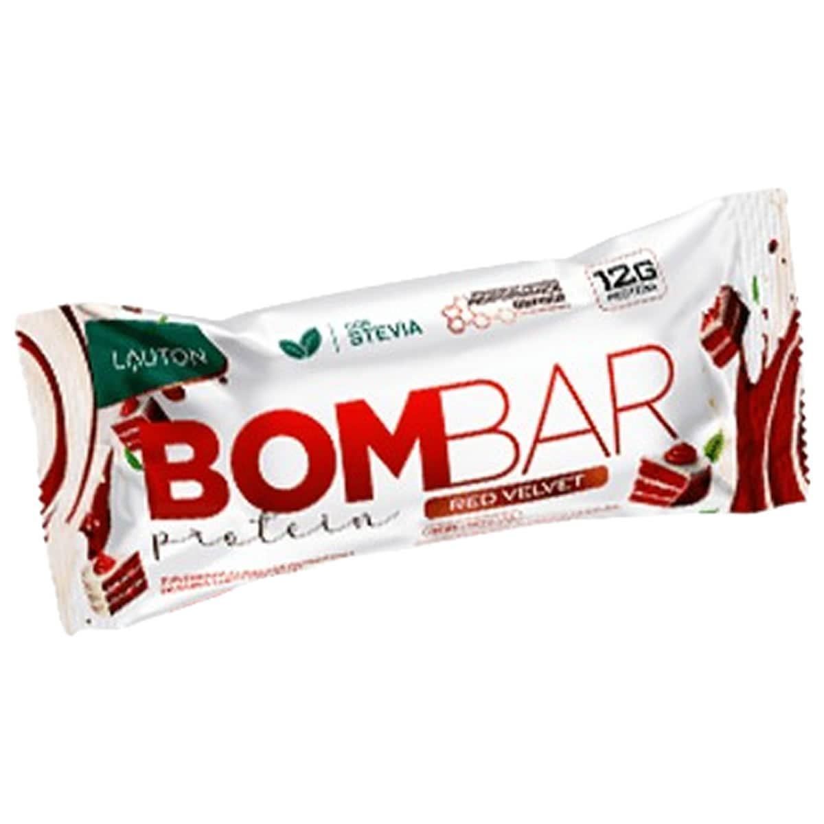 Bombar Protein - 1 Unidade 40g Red Velvet - Lauton Nutrition