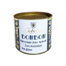 BomBom Chocolate Zero A��car - 120g Com Amendoas - Gobeche