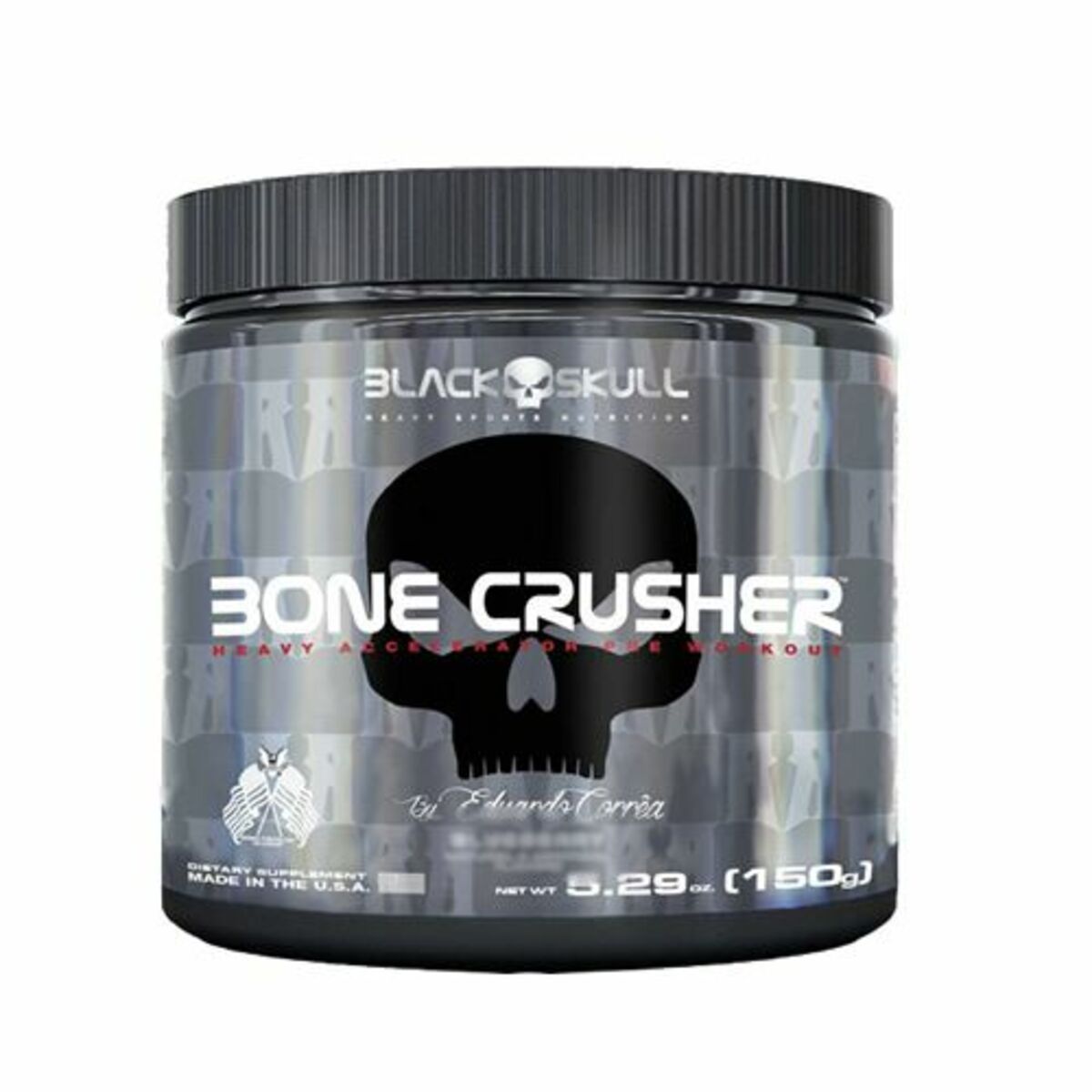 Bone Crusher - 150g Fruit Punch - Black Skull