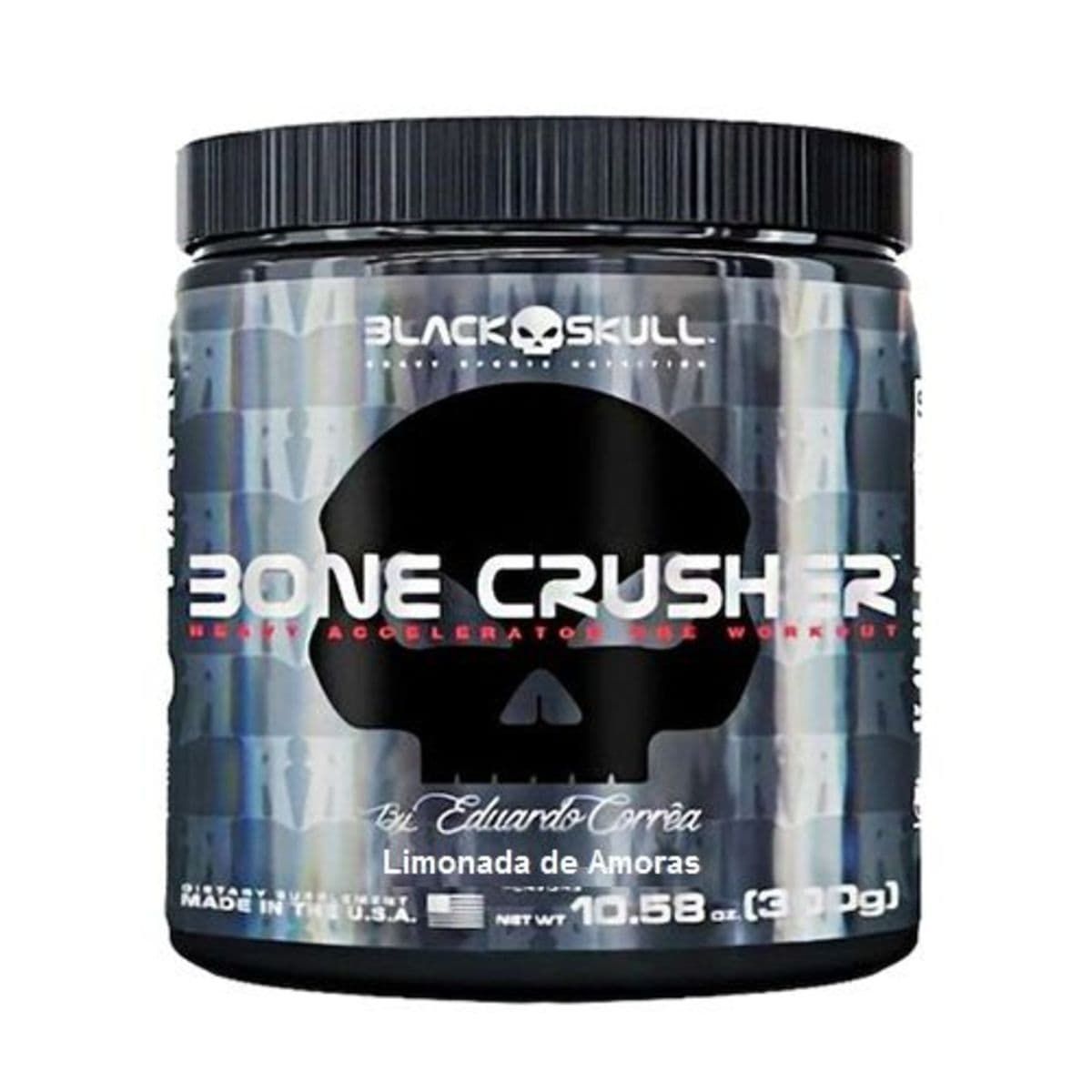 Bone Crusher - 300g Limonada de Amoras - Black Skull