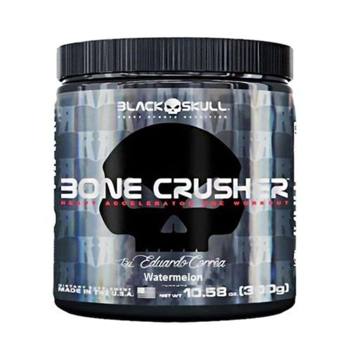 Bone Crusher - 300g Watermelon - Black Skull