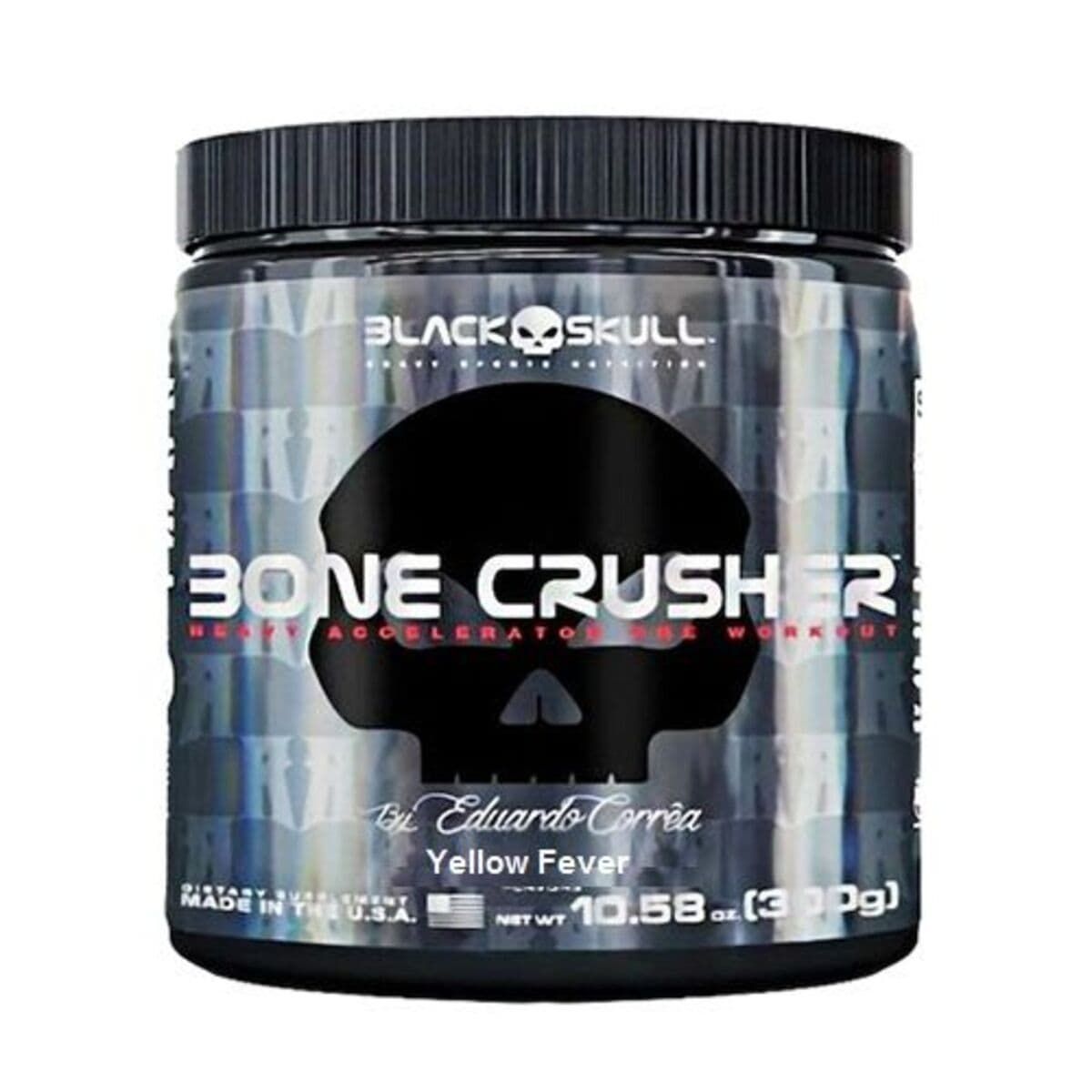 Bone Crusher - 300g Yellow Fever - Black Skull
