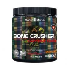 Bone Crusher Caffeine Free - 300g Framboesa - Black Skull