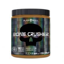 Bone Crusher Pre Workout Peanut Butter - 500g Pa�oca - Black Skull