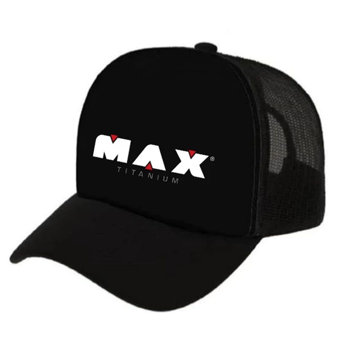 Bon� Max - Preto Tamanho �nico - Max Titanium