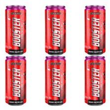 Booster Energy Drink Zero A�ucar - 6 Latas 269ml Purple Blast - Integral M�dica*** Data Venc. 04/03/2026