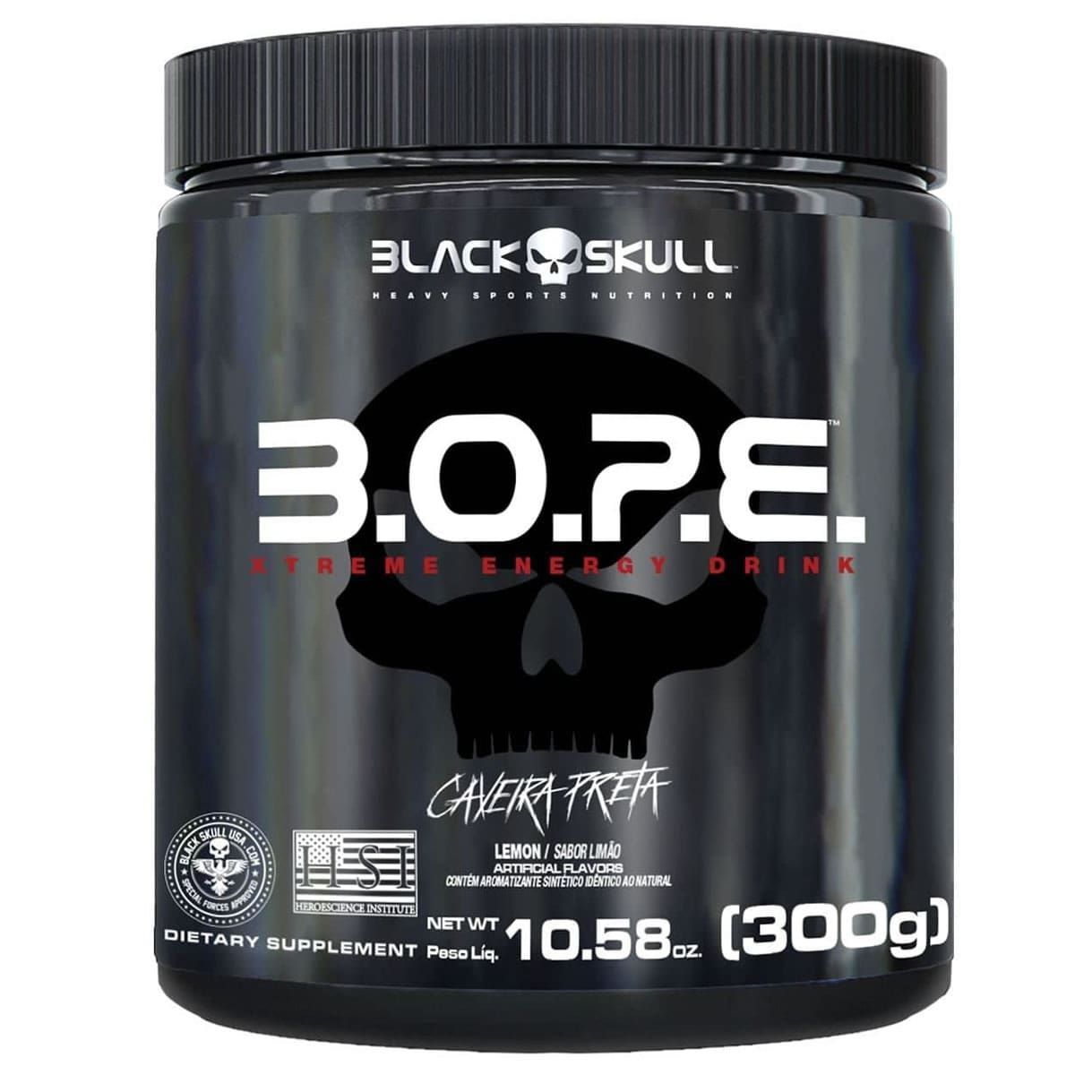 BOPE Beta Pure - 300g Lim�o - Black Skull
