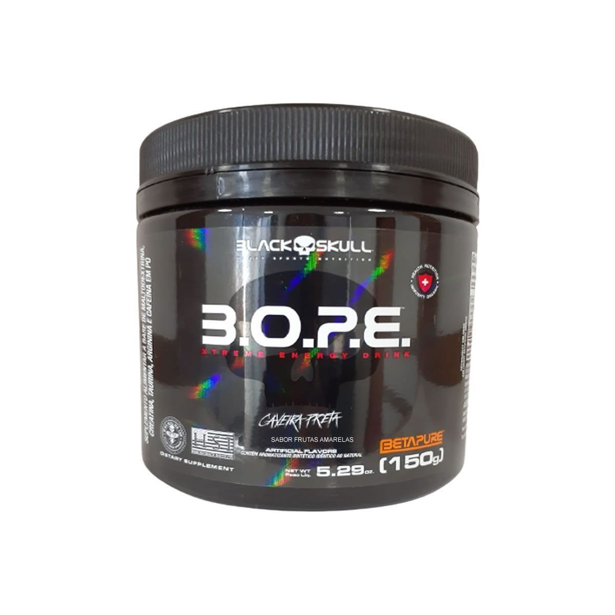 BOPE BetaPure - 150g Frutas Amarelas - Black Skull*** Data Venc. 30/06/2024