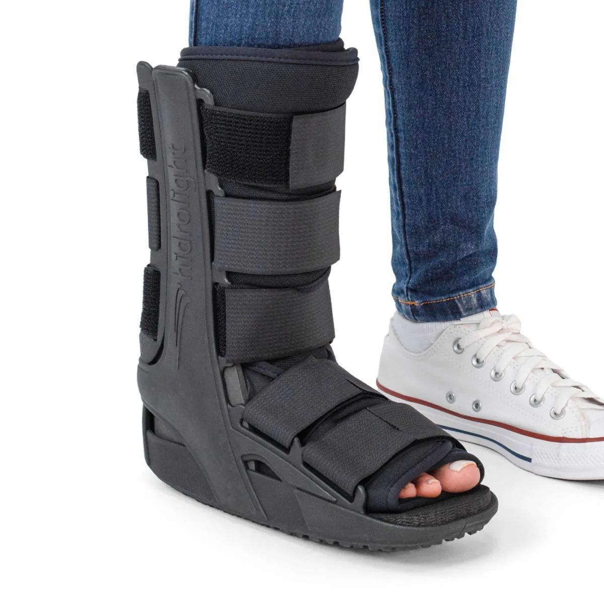 Bota Standard Cano Curta - Tamanho P Preta  - Hidrolight
