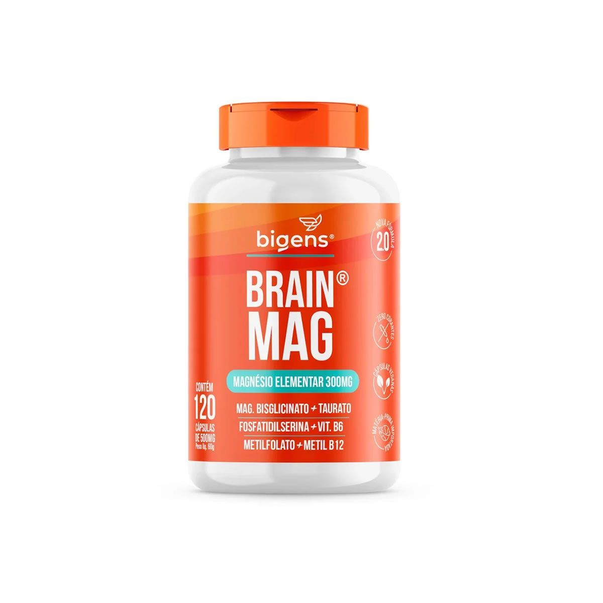 Brain Mag - 120 C�psulas - Bigens