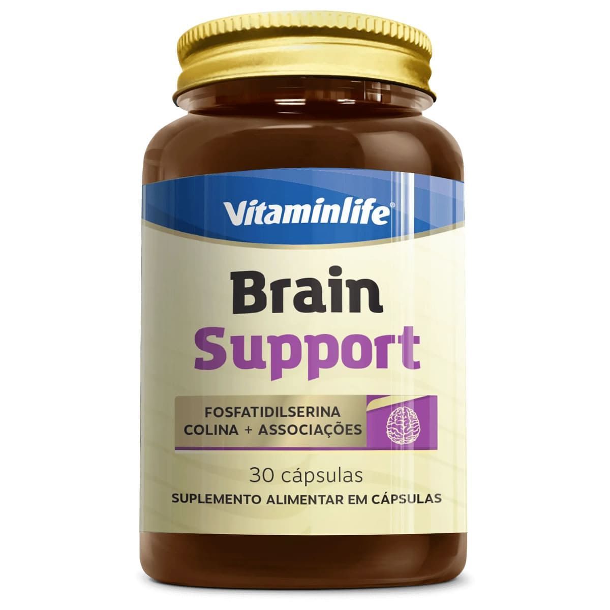 Brain Support - 30 C�psulas - VitaminLife*** Data Venc. 28/09/2025