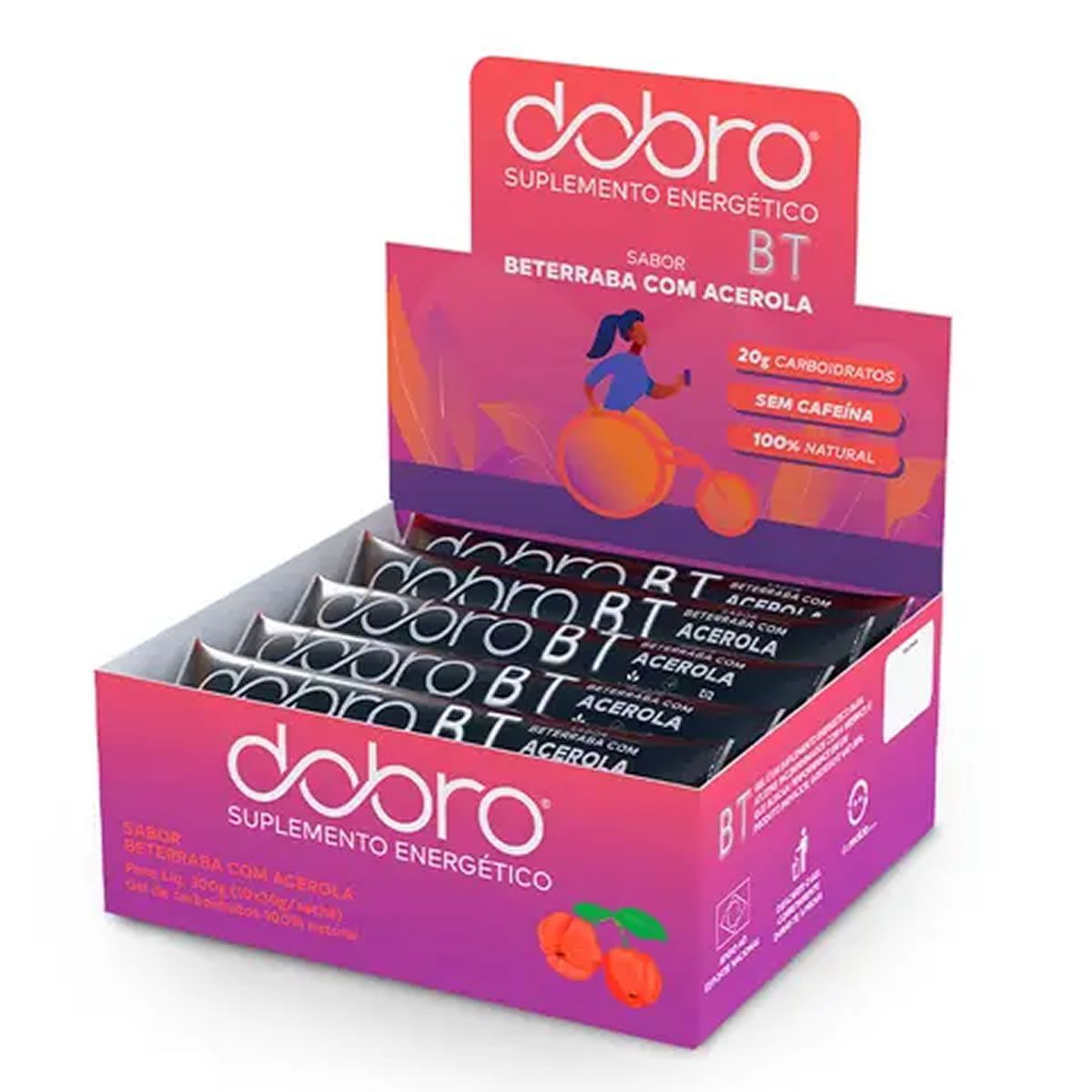 BT Gel - 10 Sach�s 30g Beterraba com Acerola - Dobro