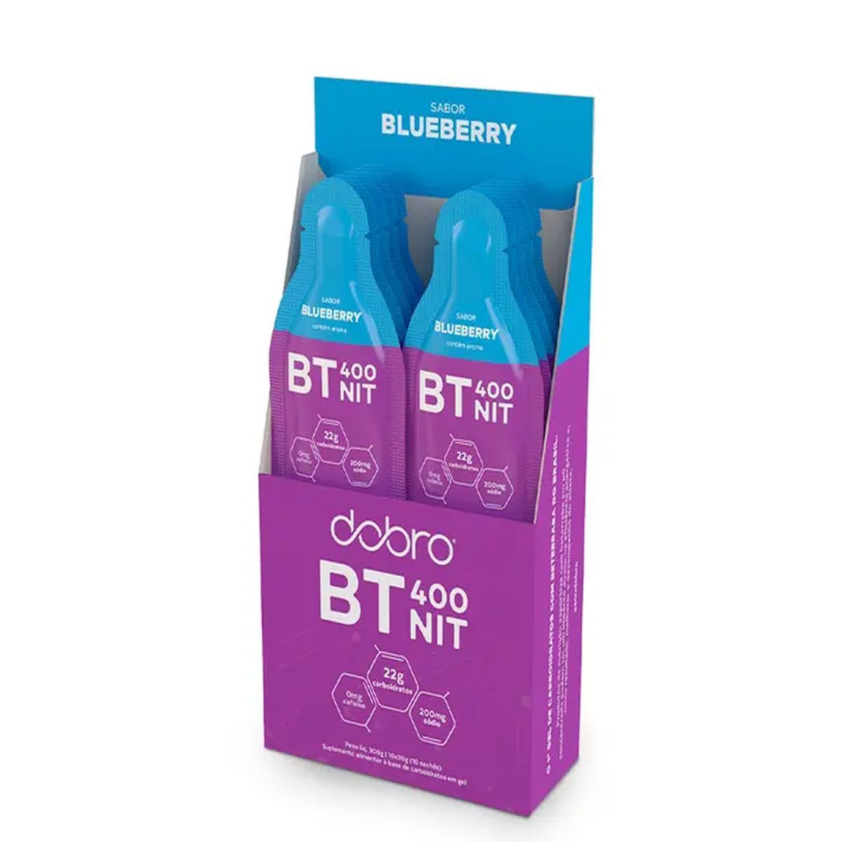 BT Nitrato Gel - 10 Sach�s 30g Blueberry - Dobro