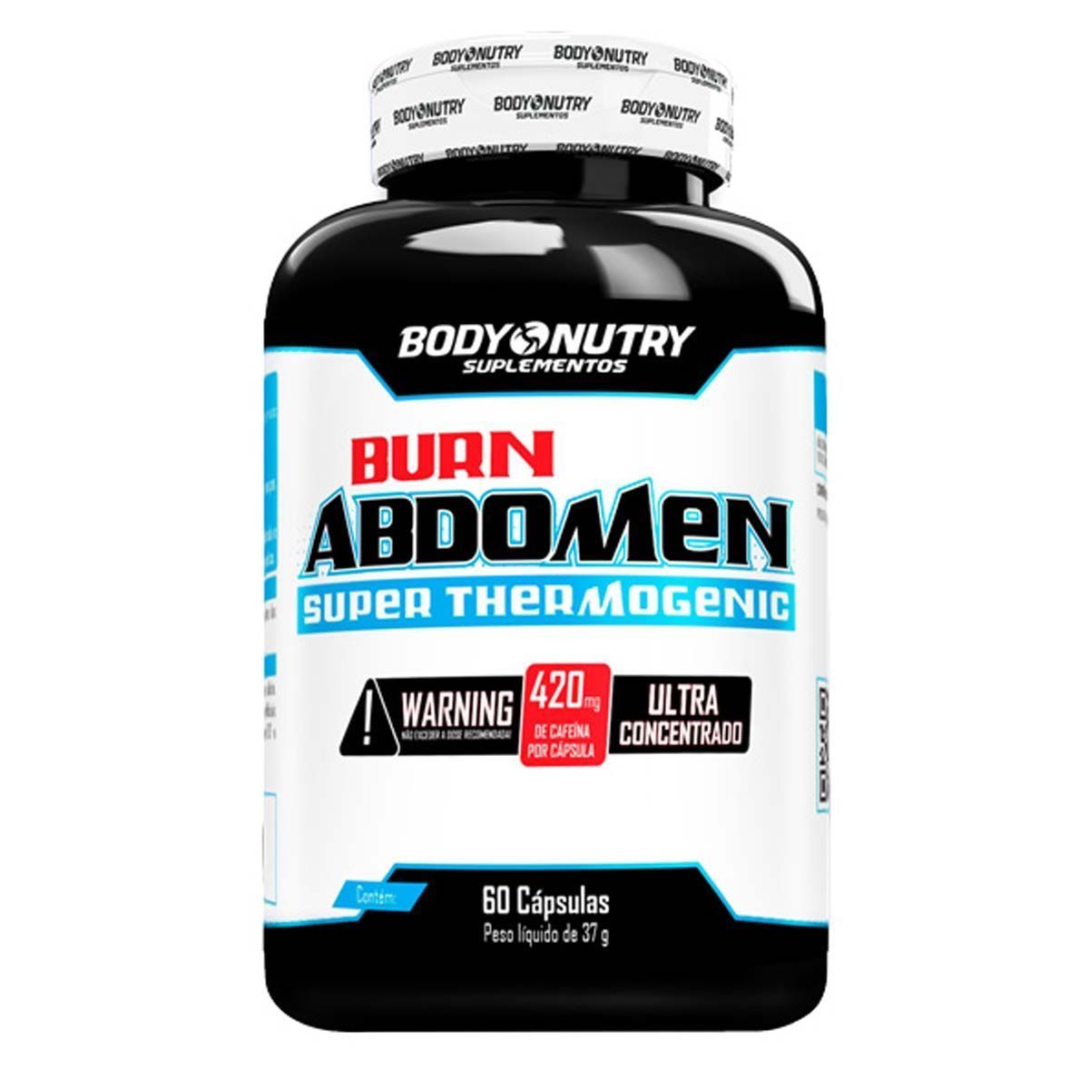 Burn Abdomen - 60 C�psulas - Body Nutry*** Data Venc. 3/6/23
