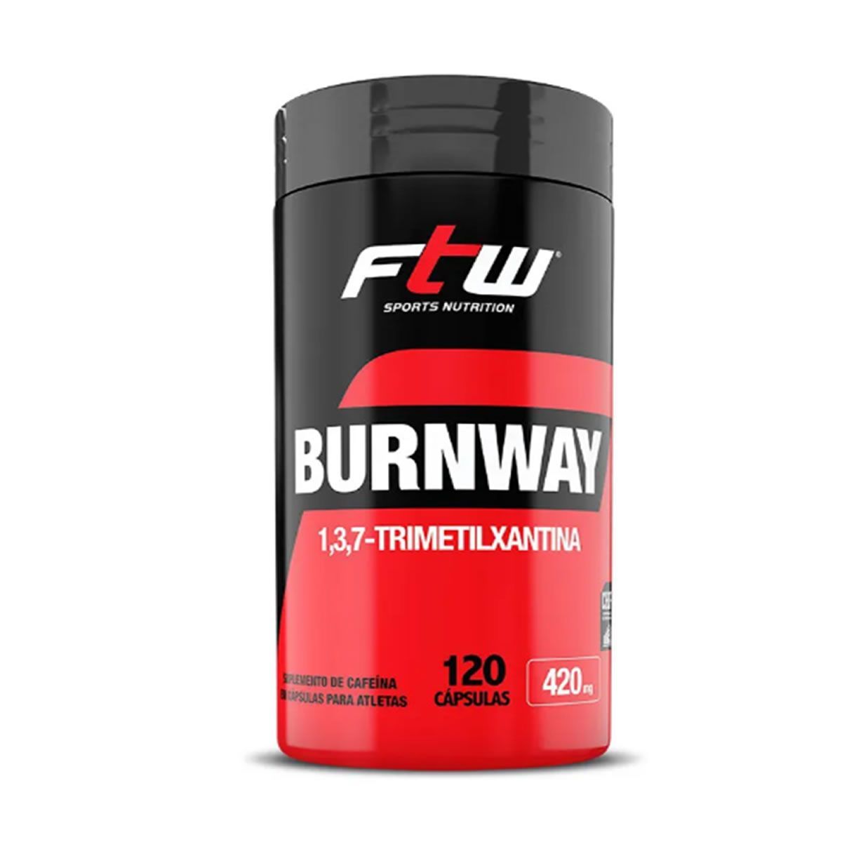 Burnway -  120 C�psulas - FTW