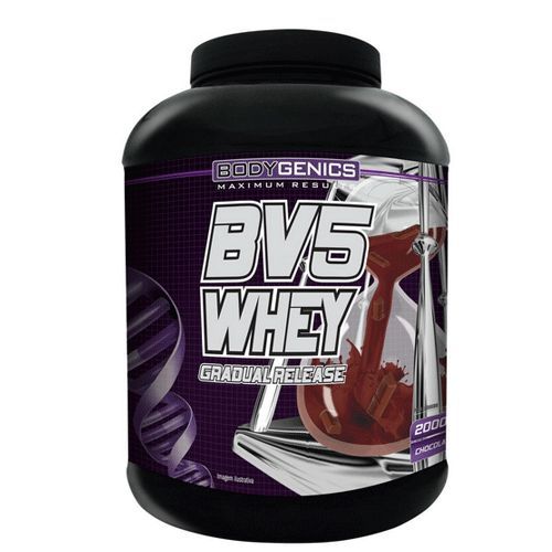 BV5 Whey Gradual Release 2000g Chocolate - Bodygenics