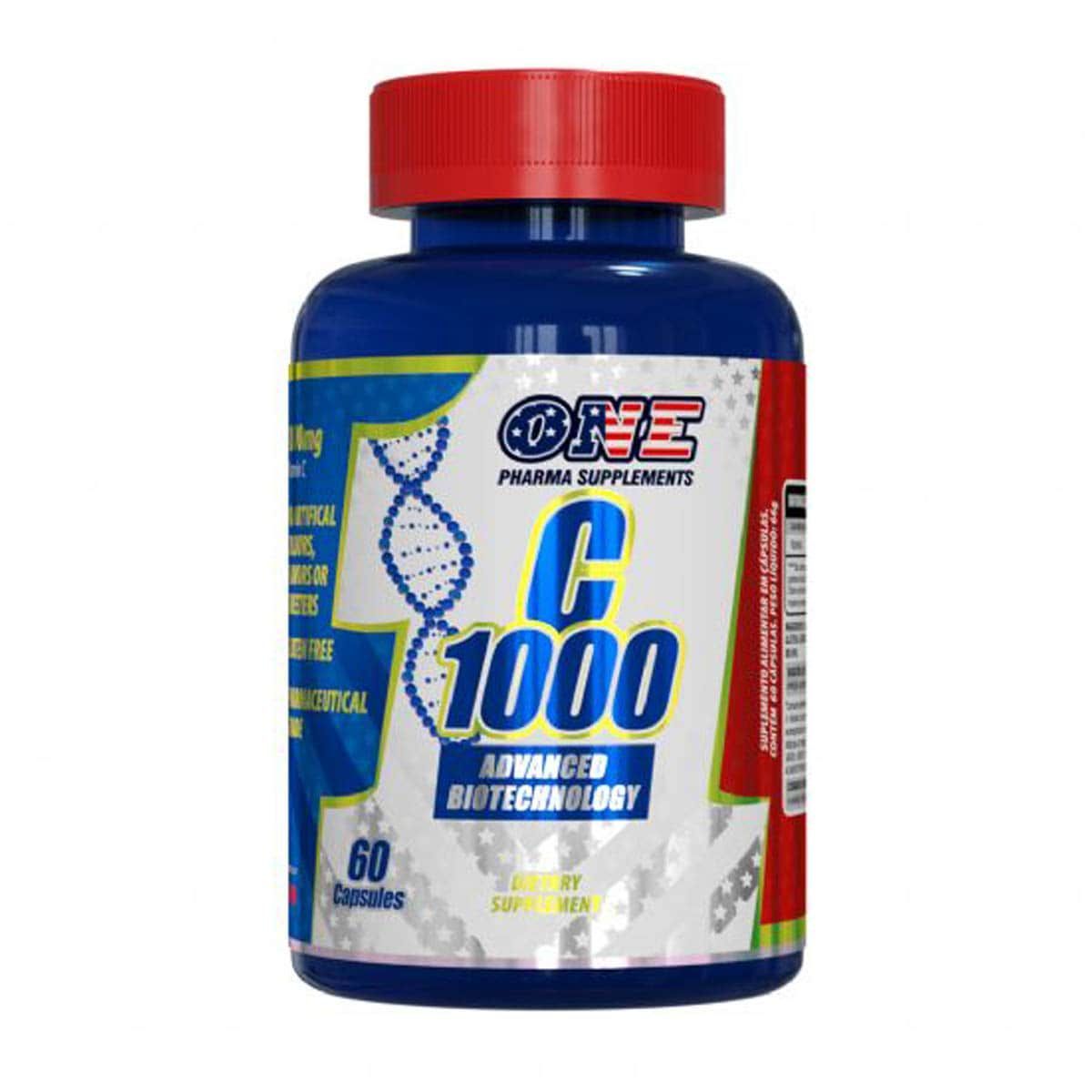 C 1000 - 60 C�psulas - One Pharma Supplements