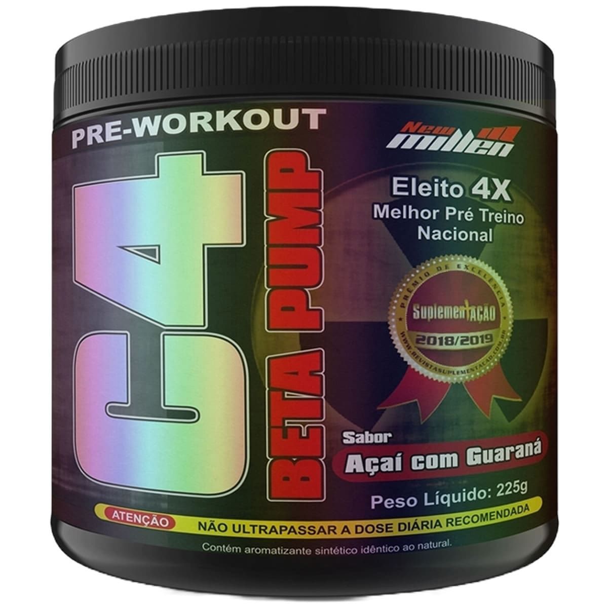 C4 Beta Pump Extreme Pre-Workout - 225g A�a� com Guaran�- New Millen