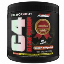 C4 Beta Pump Extreme Pre-Workout - 225g Tangerina - New Millen*** LACRE ROMPIDO *** Data Venc. 16/02/2024