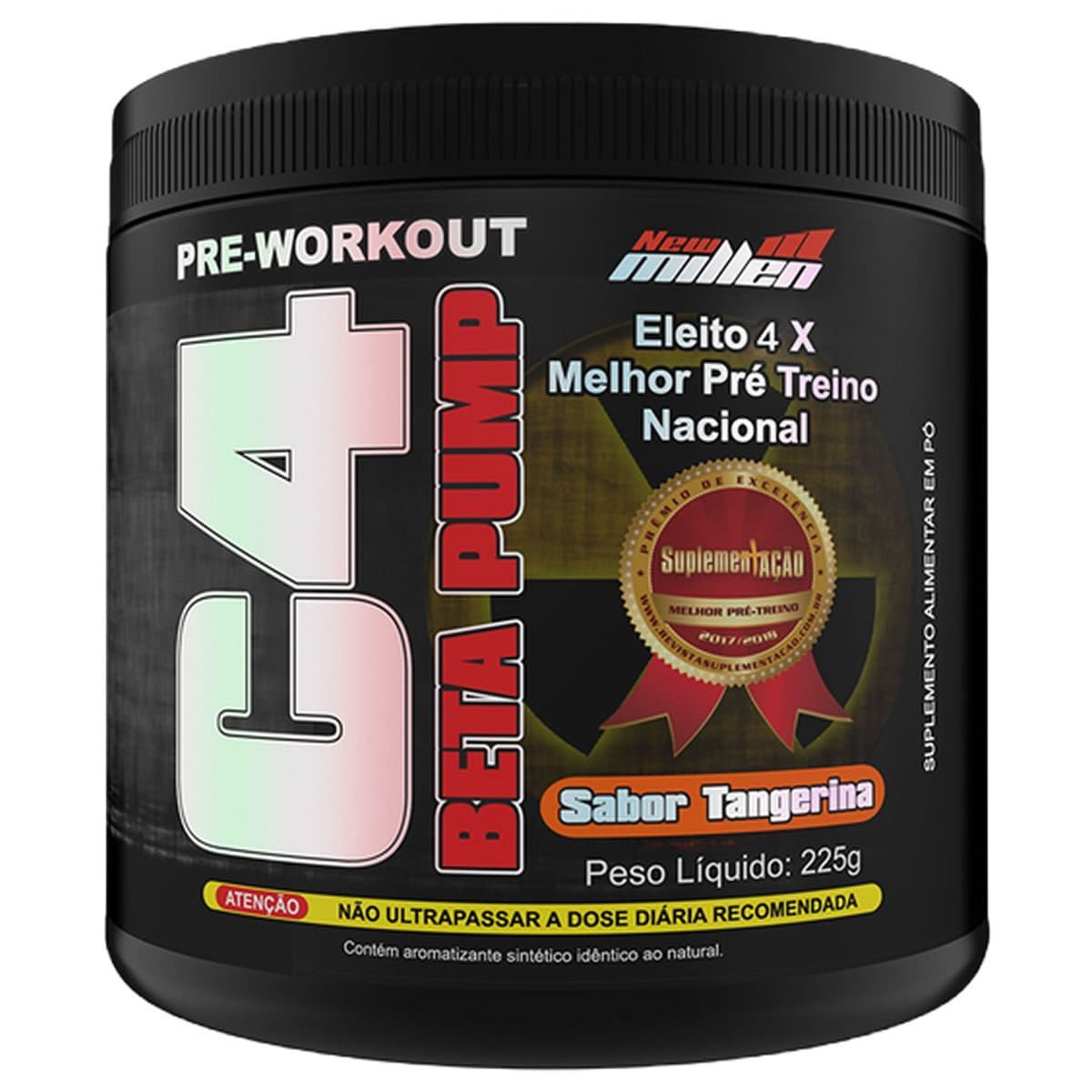 C4 Beta Pump Extreme Pre-Workout - 225g Tangerina - New Millen