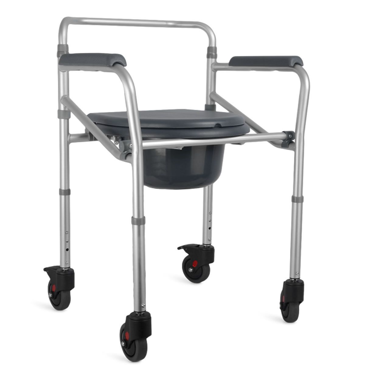 Cadeira Banho Alum�nio - 100kg Desmont�vel - Hidrolight