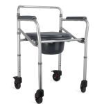 Cadeira Banho Alum�nio - 100kg Desmont�vel - Hidrolight