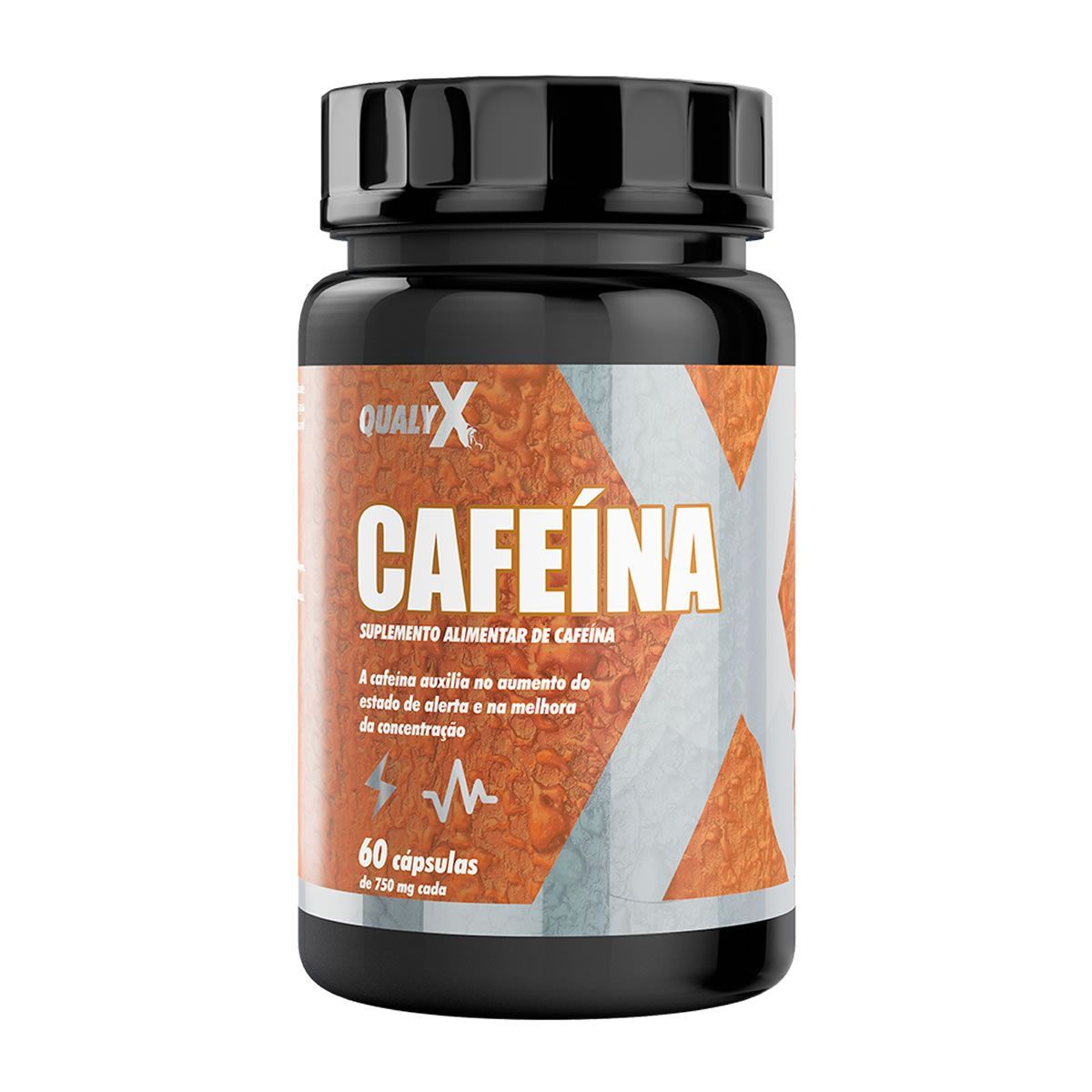 Cafe�na Qualy X - 60 C�psulas - QualyNutri