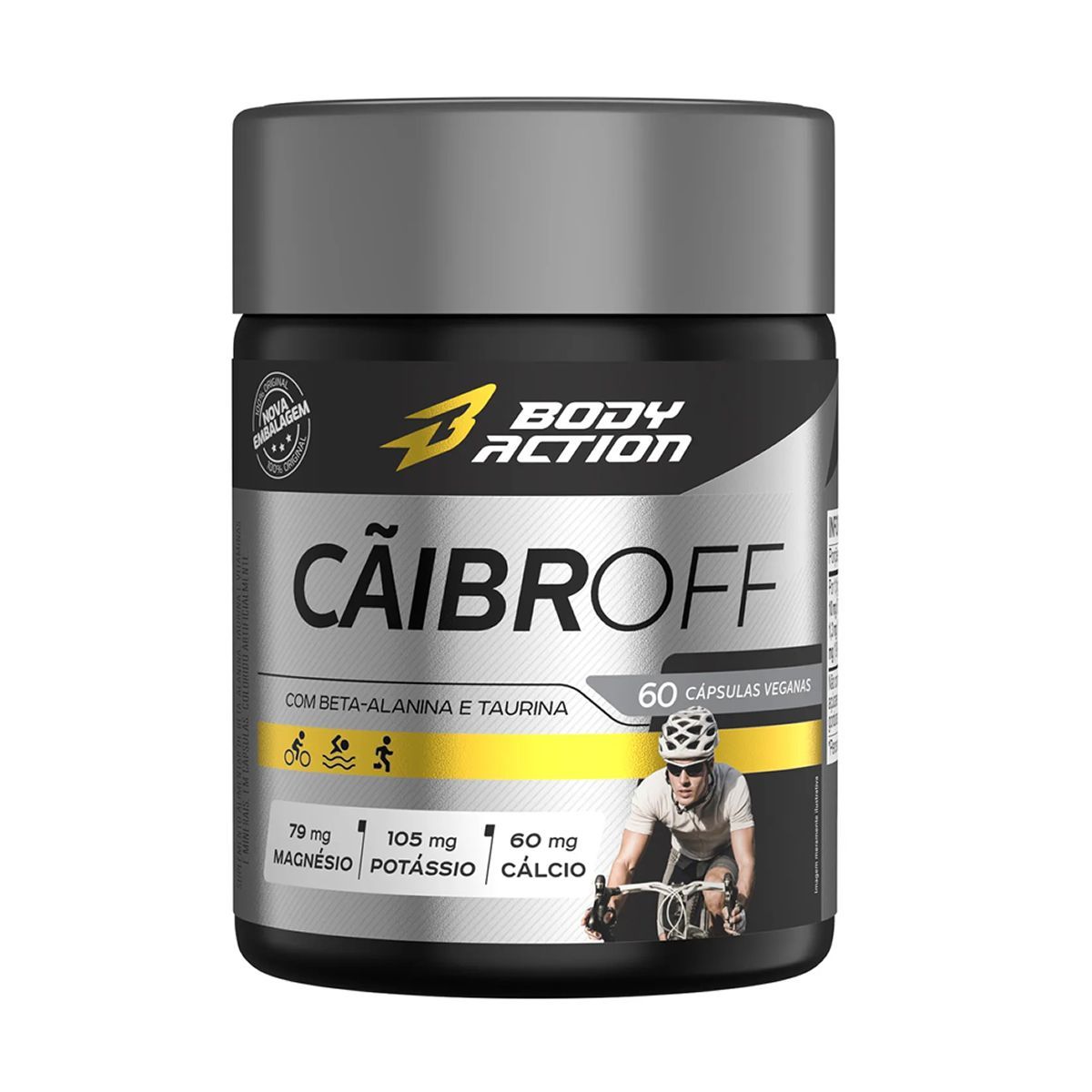 C�ibroff - 60 C�psulas - BodyAction