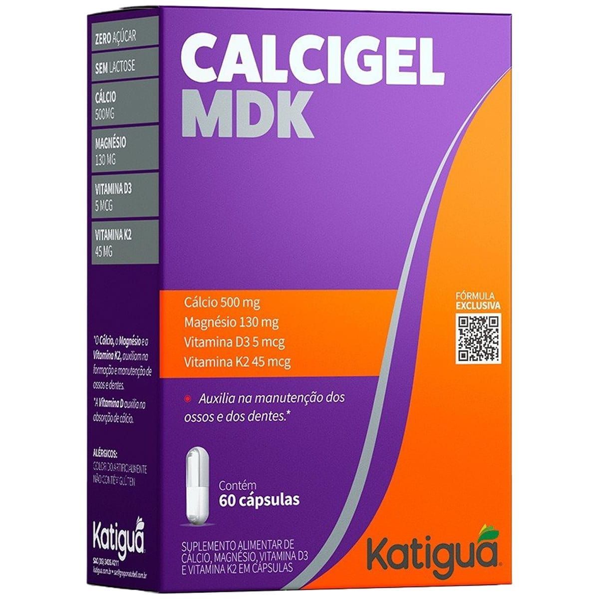 Calcigel MDK - 60 C�psulas - katigu�