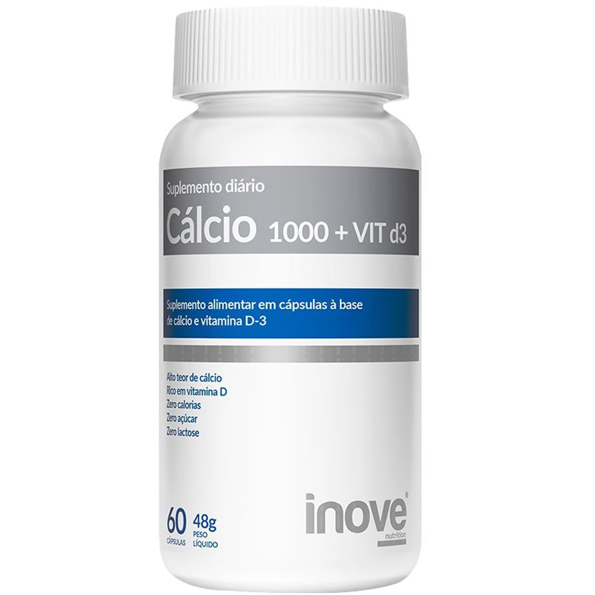 C�lcio 1000 + VIT D3 - 60 C�psulas - Inove Nutrition*** Data Venc. 31/01/2023