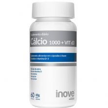 C�lcio 1000 + VIT D3 - 60 C�psulas - Inove Nutrition