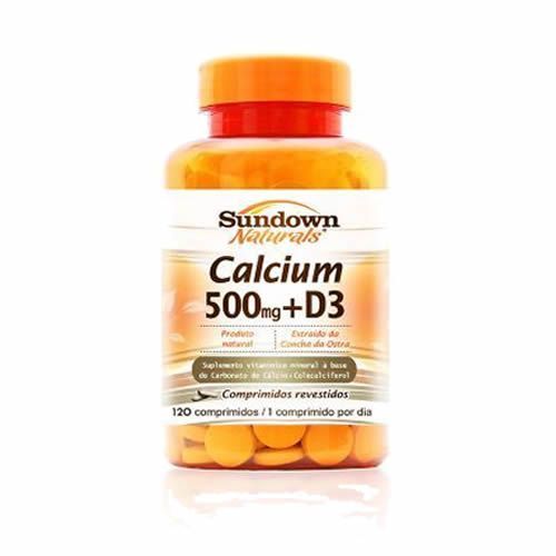 Calcio 500 Mg+D3 - 120 Comprimidos - Sundown