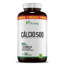 C�lcio 500mg - 150 C�psulas - Linha Farma -  Fitoway