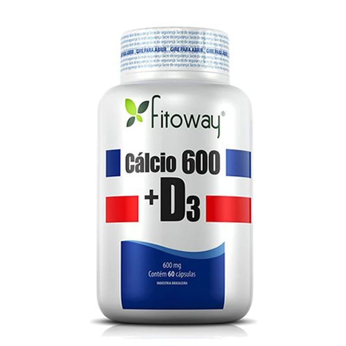 Calcio 600 + D3 - 60 C�psulas - Fitoway*** Data Venc. 30/04/2023