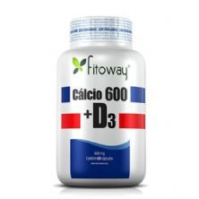 Calcio 600 + D3 - 60 C�psulas - Fitoway*** Data Venc. 30/05/2021