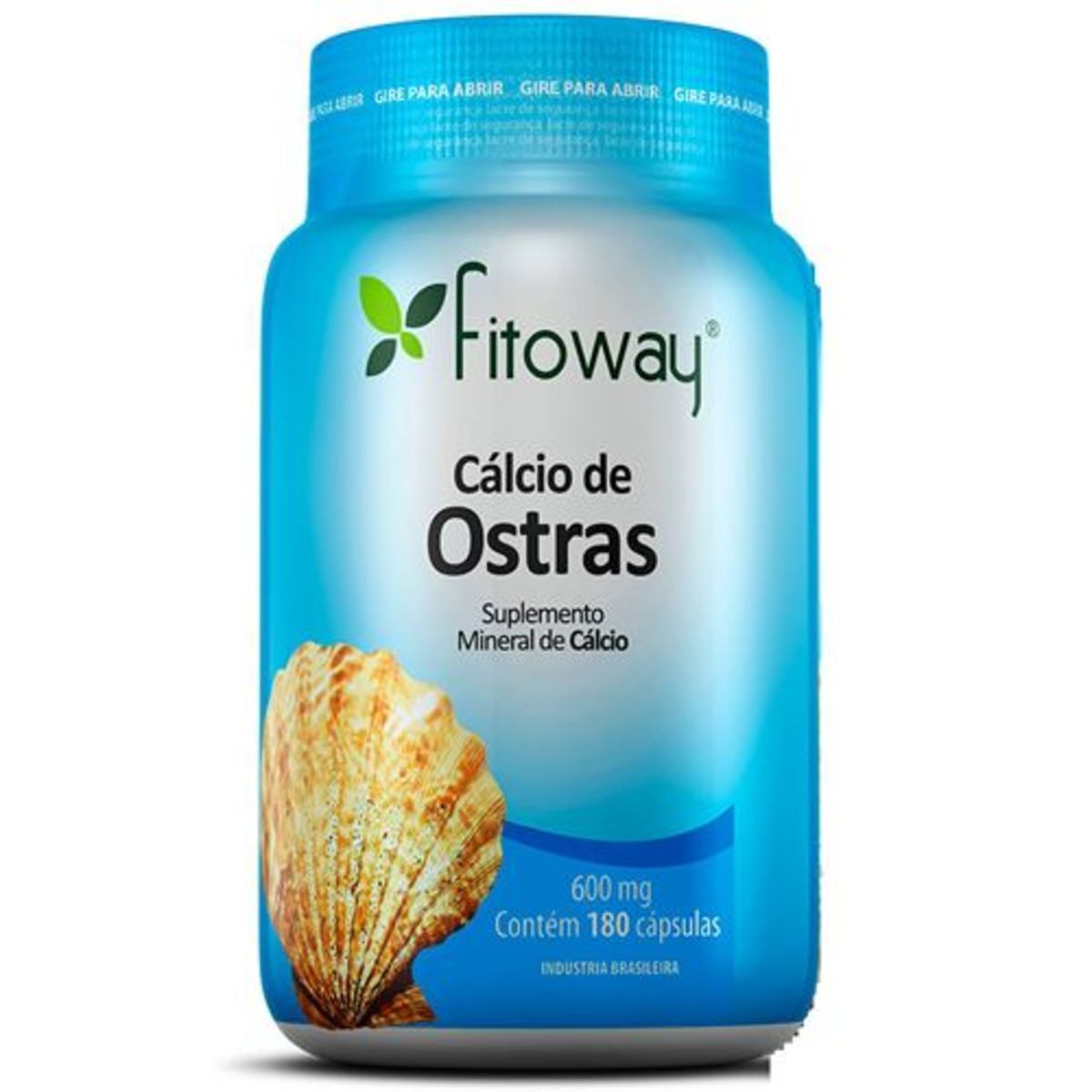 Calcio De Ostras - 180 C�psulas - Fitoway*** Data Venc. 30/08/2022