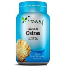 Calcio De Ostras - 180 C�psulas - Fitoway